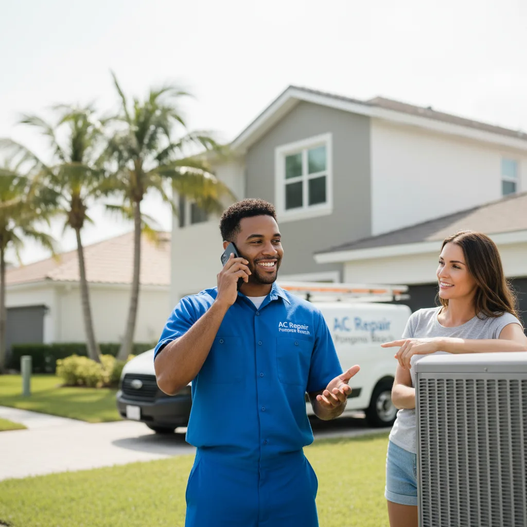 AC Repair Pompano Beach customer support in Malaga